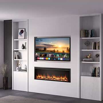 Elegant LegendFlame Austin 60" Electric Fireplace - Stylish & Versatile