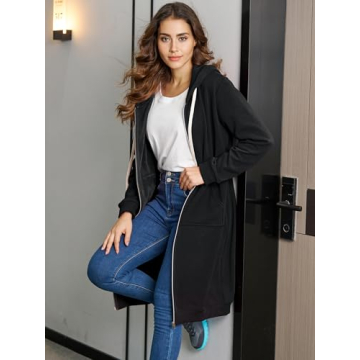 Cozy Full Zip Hoodies for Women by Ablanczoom