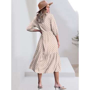 Shop ANRABESS Women’s Summer Floral Maxi Dress