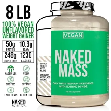 Naked Vegan Mass - Premium Vegan Weight Gainer Protein