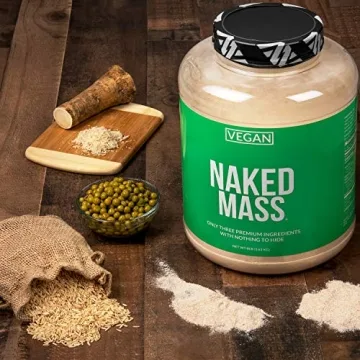 Naked Vegan Mass - Premium Vegan Weight Gainer Protein