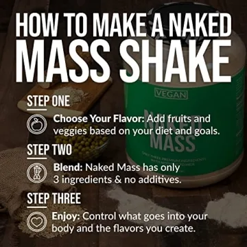 Naked Vegan Mass - Premium Vegan Weight Gainer Protein