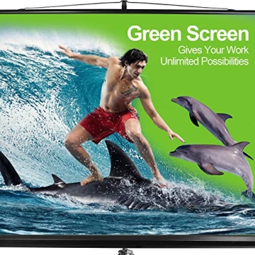 EMART 107" Green Screen Stand for Easy Video Production