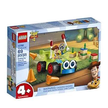 LEGO Disney Pixar’s Toy Story 4 Woody & RC 10766 Building Kit (69 Pieces)