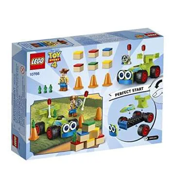 LEGO Disney Pixar’s Toy Story 4 Woody & RC 10766 Building Kit (69 Pieces)