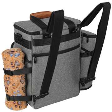 Hilike Premium Pet Travel Bag for Dogs and Cats