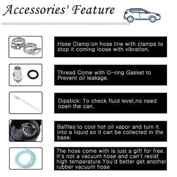 Durable SPEEDWOW Oil Catch Can Filter for Enhanced Engine Life