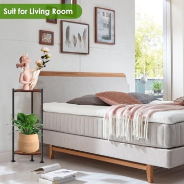 Elegant 2-Tier Lilybud Plant Stand for Indoor Plants