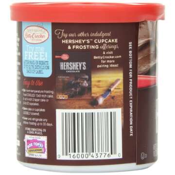 Betty Crocker Gluten Free Hershey's Milk Chocolate Frosting