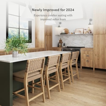 Cohen Mid-Century Modern Bar Stool - Stylish Kitchen Seating