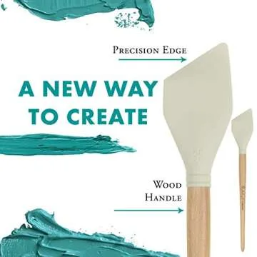 Princeton Catalyst Tools, Art Supplies for Texturizing and Moving Paint, Blade- 50mm, White