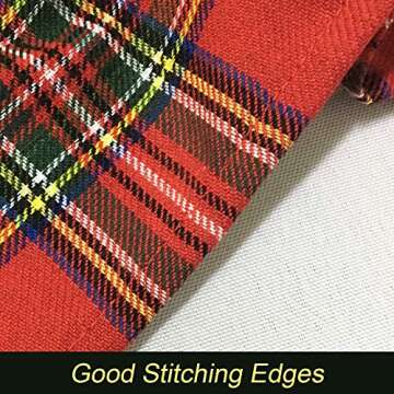 Tartan Plaid Table Runner for Home Kitchen Dinner Party Holiday Christmas Table Decorations - Scottish Christmas Table Runners 72 Inch