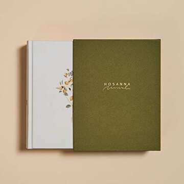 CSB Notetaking Bible, Hosanna Revival Edition, Lemons Cloth Over Board, Black Letter, Single-Column, Journaling Space, Reading Plan, Easy-to-Read Bible Serif Type