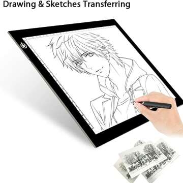 LED Tracing Light Box - Adjustable & Slim Design