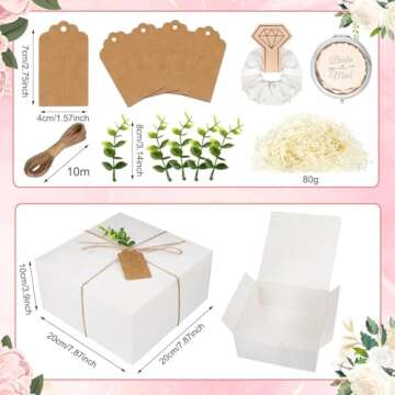 Bridesmaid Proposal Box Set of 4 Wedding Gift Essentials