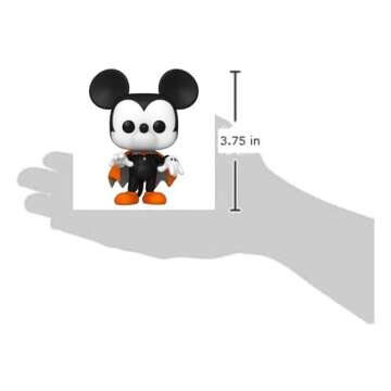 Funko Pop! Disney: Halloween - Spooky Mickey, Multicolor (49792)
