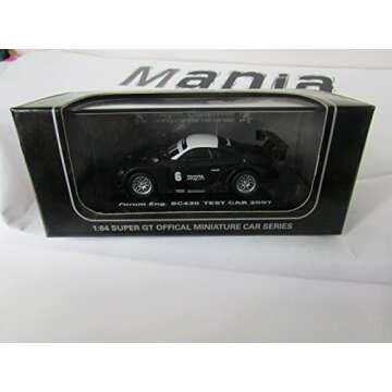 Kyosho Original 1/64 Forum Engineering SC430 2007 Test Car Diecast Model