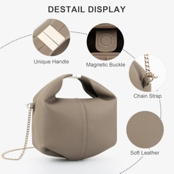 Modern Dumpling Shoulder Bag for Stylish Women