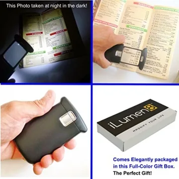 Best Pocket Magnifying Glass - iLumen8 3X Lighted Aid
