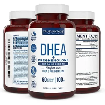 DHEA 100mg Pregnenolone 60mg Supplement for Hormone Balance