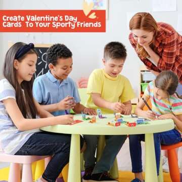 Feltom 30 PCS Valentines Day Gifts for Kids with Eraser