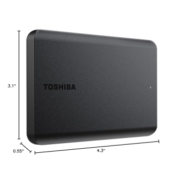 Toshiba Canvio Basics 2TB External Hard Drive USB 3.0