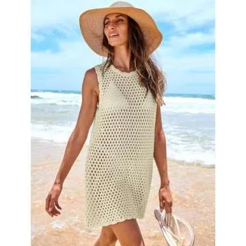 Stylish ANRABESS Women’s Beach Cover Up Dress for Summer