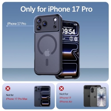 Thomo Magnetic Compatible iPhone 17 Pro Case – Premium Protection & Style