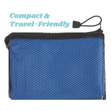 Totes Reusable, Compact & Travel-Friendly, Pullover Hood, Easy Snap, Lightweight, Royal, Kids-One Size