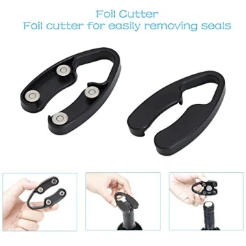 Rechargeable Electric Wine Opener Set with Aerator and Cutter