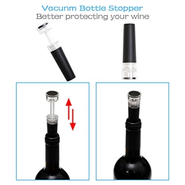 Rechargeable Electric Wine Opener Set with Aerator and Cutter