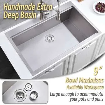 Modern FRIHO Stainless Steel Kitchen Sink with Accessories