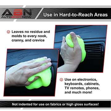 ABN Automotive Magic Gel for Easy Car Cleaning