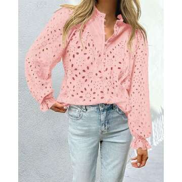 PRETTYGARDEN Women's Chic Blouse for All Occasions