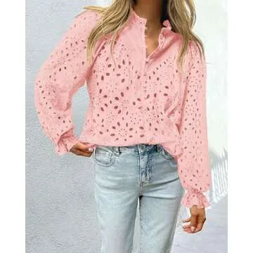 PRETTYGARDEN Women's Chic Blouse for All Occasions