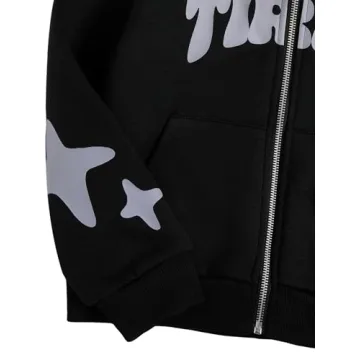 Stylish SOLY HUX Boys Zip Up Hoodie - Y2k Streetwear