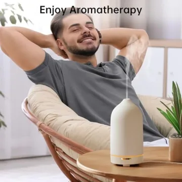 Stylish Wanlola Essential Oil Diffuser with Auto Shut Off