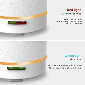 Stylish Wanlola Essential Oil Diffuser with Auto Shut Off