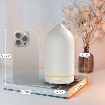 Stylish Wanlola Essential Oil Diffuser with Auto Shut Off