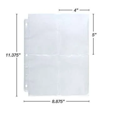 Samsill Heavy Weight Seed Storage Sheet Protectors
