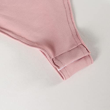 PRIMODA Women's Cutout Long Sleeve Bodysuit Pink L