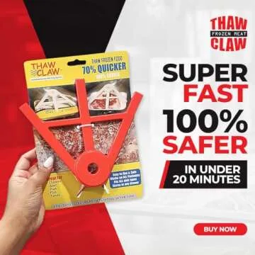Thaw Claw Defroster Tool for Quick Meat Thawing
