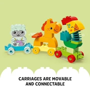 LEGO DUPLO Animal Train Educational Toy for Toddlers