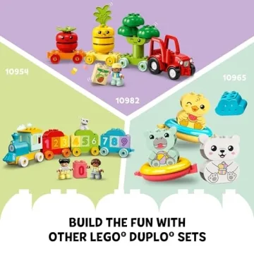 LEGO DUPLO Animal Train Educational Toy for Toddlers