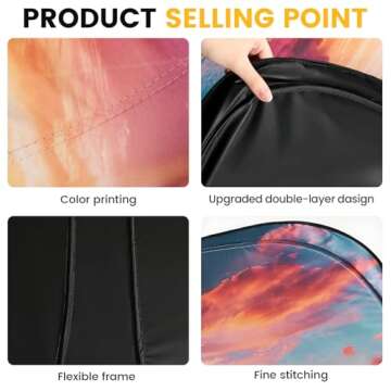 Superior Car Windshield Sun Shade for Ultimate Sun Protection