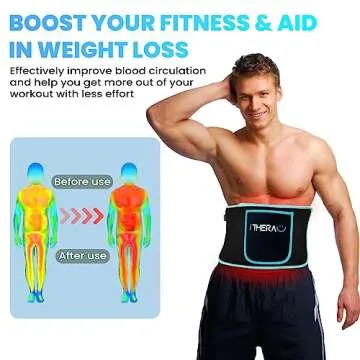 Red Light Therapy Belt for Pain Relief and Recovery