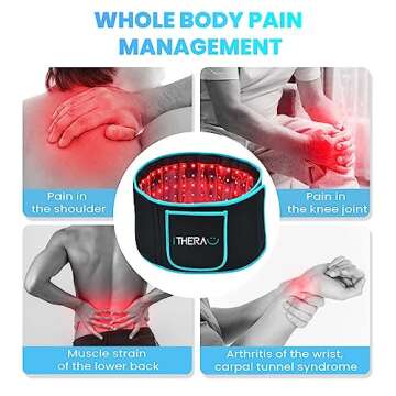 Red Light Therapy Belt for Pain Relief and Recovery
