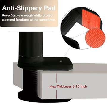 Flexible Cell Phone Clip-On Stand Holder for All Devices