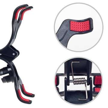 Flexible Cell Phone Clip-On Stand Holder for All Devices