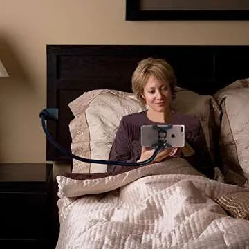 Flexible Cell Phone Clip-On Stand Holder for All Devices